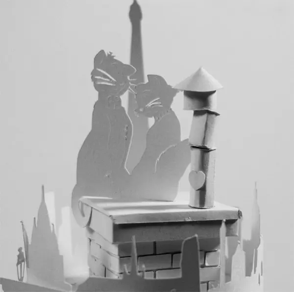 Aristocats Papercutart